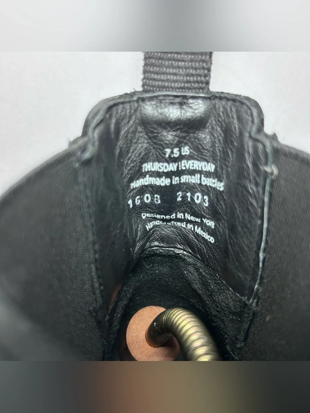 Thursday Boot Company Legend Chelsea Boots In Matte Black Men’s 7.5